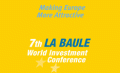 7th La Baule World Investment Conference 